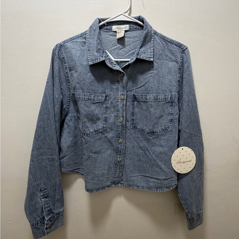 Passport Light Blue Denim Shirt